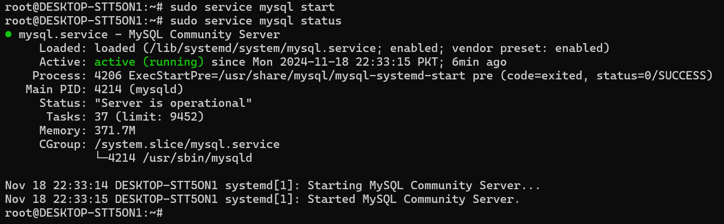 Install MySQL on Ubuntu 5